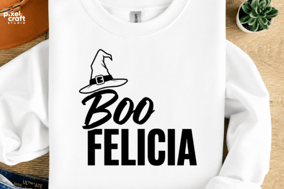 Boo Felicia: A Fresh Take on Halloween Graphic Design