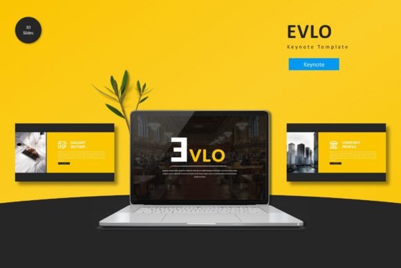 Evlo - Keynote Template: Crafting a Cohesive Visual Narrative