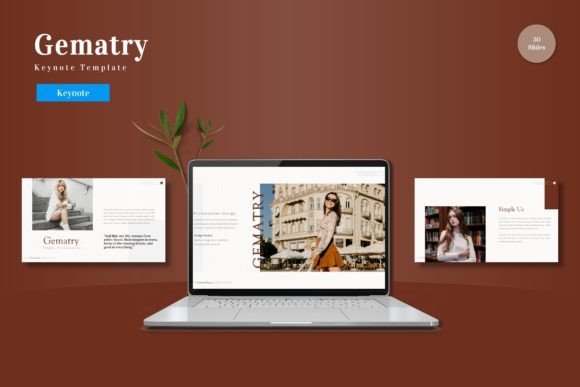Gematry - Keynote Template: Crafting a Cohesive Brand Narrative