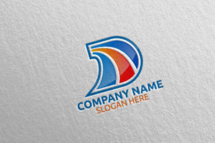 Letter D Logo Design 9: Crafting Your Modern Brand Identity