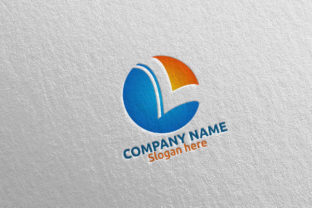 Letter L Logo Design 21: Crafting a Modern Financial Identity