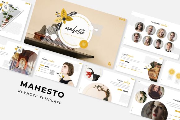 Mahesto Keynote Template: A Designer's Toolkit for Stunning Presentations