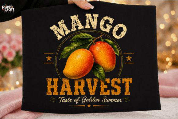 Mango Harvest Golden Summer: A Design for Sun-Kissed Branding