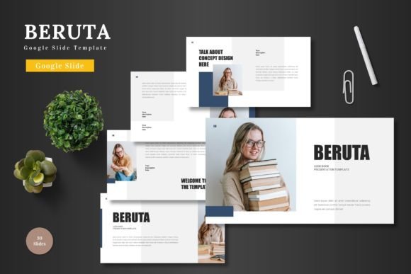 Transform Your Presentations with Beruta: A Modern Google Slides Template