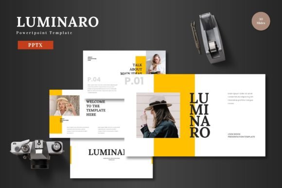 Unlock Polished Presentations with the Luminaro Template