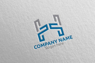 Vector H Logo: Modern Branding for Finance & Tech